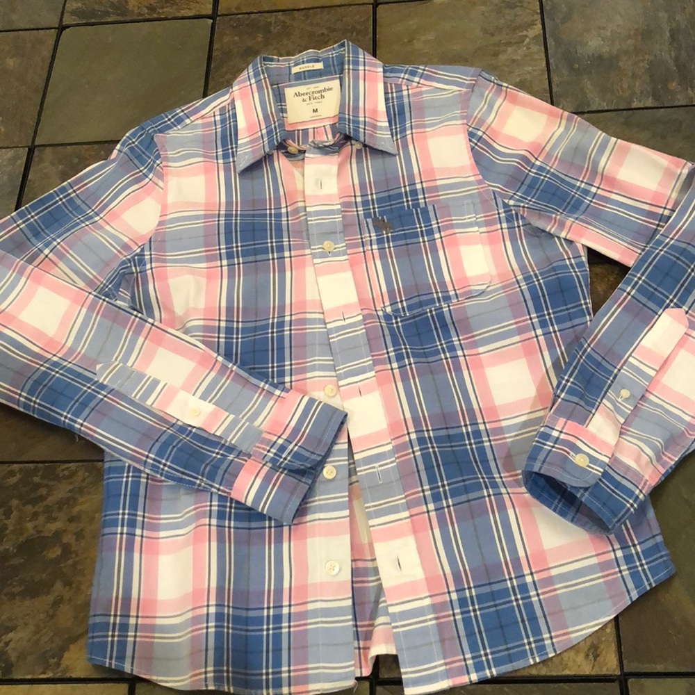 Abercrombie & Fitch Long Sleeve Button Down Shirt